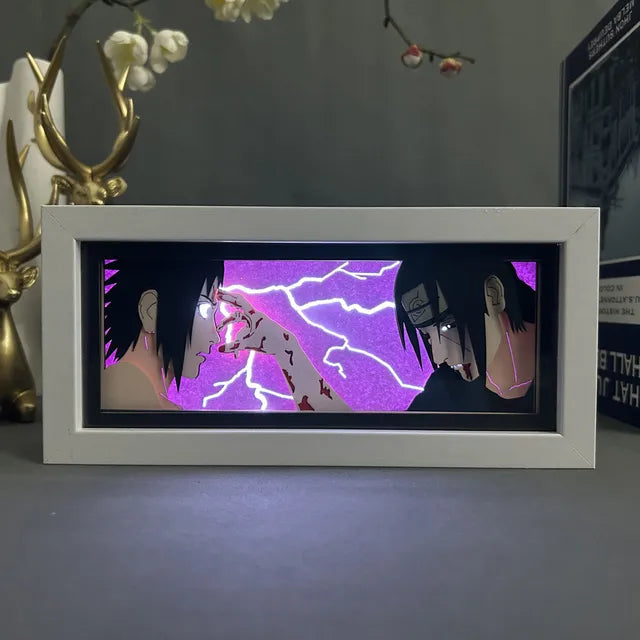 Tableau led 3D anime naruto