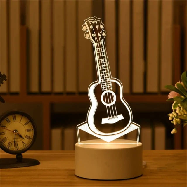 Lampe romantique led 3D