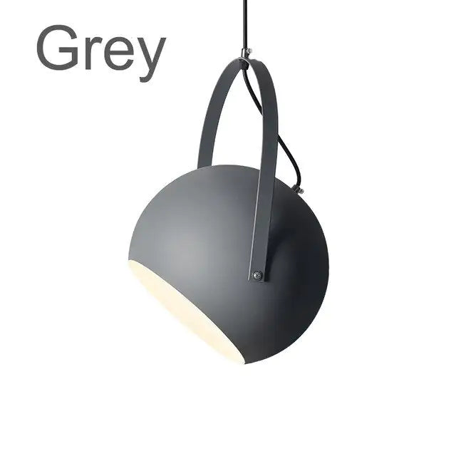 Lampe suspendu colorée