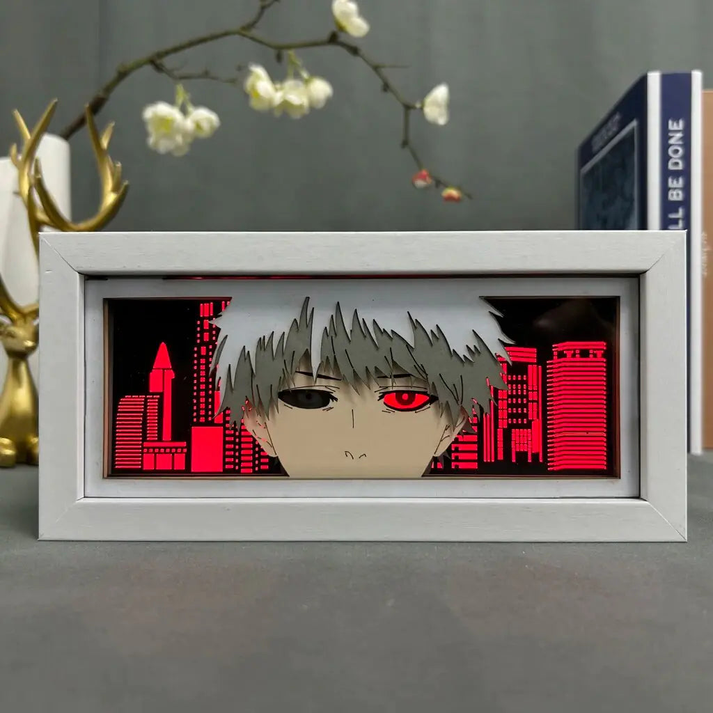 Tableau led 3D anime Tokyo ghoul