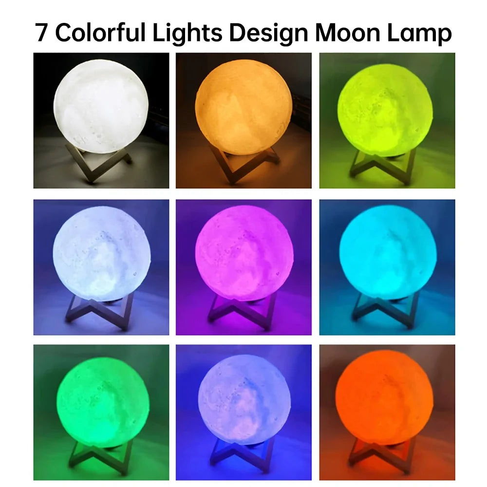 LED Moon Lamp