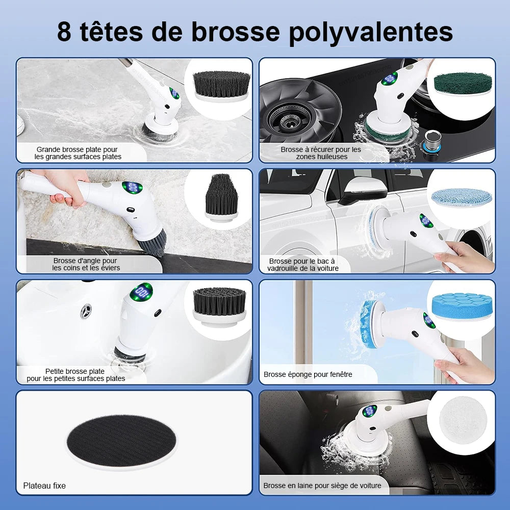 Brosse multifonctions