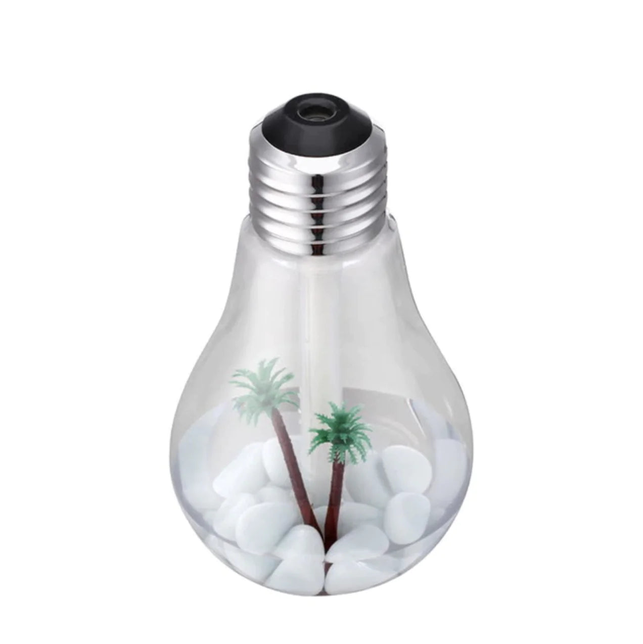 Light Bulb Air Humidifier With Light