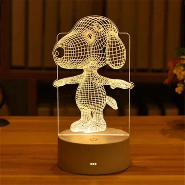 Lampe romantique led 3D