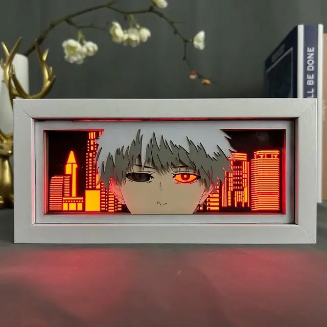 Tableau led 3D anime Tokyo ghoul