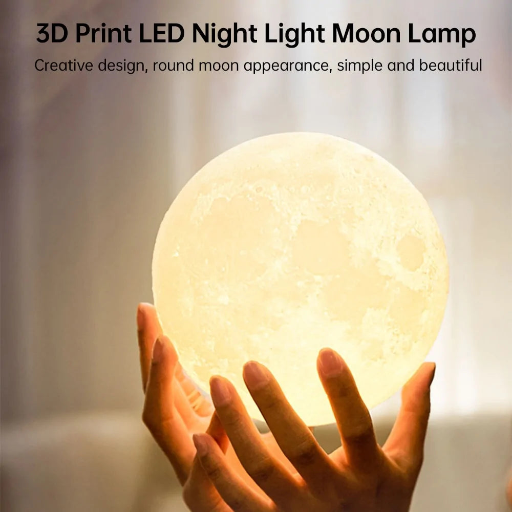 LED Moon Lamp