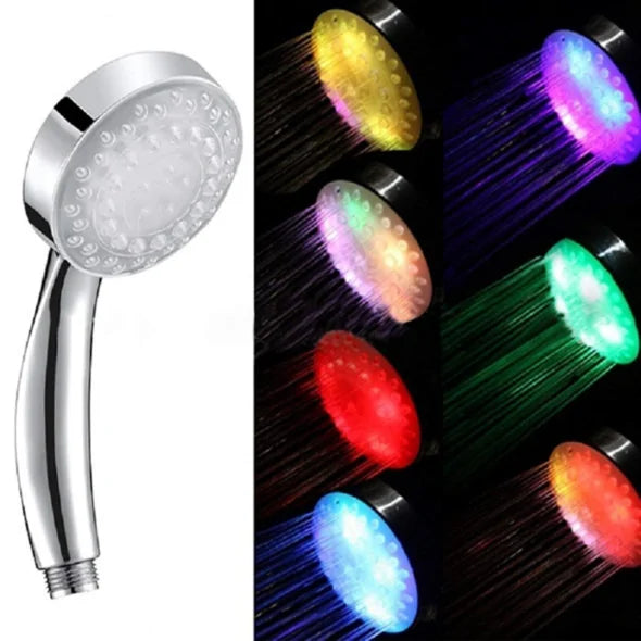 Pommeau de douche à led